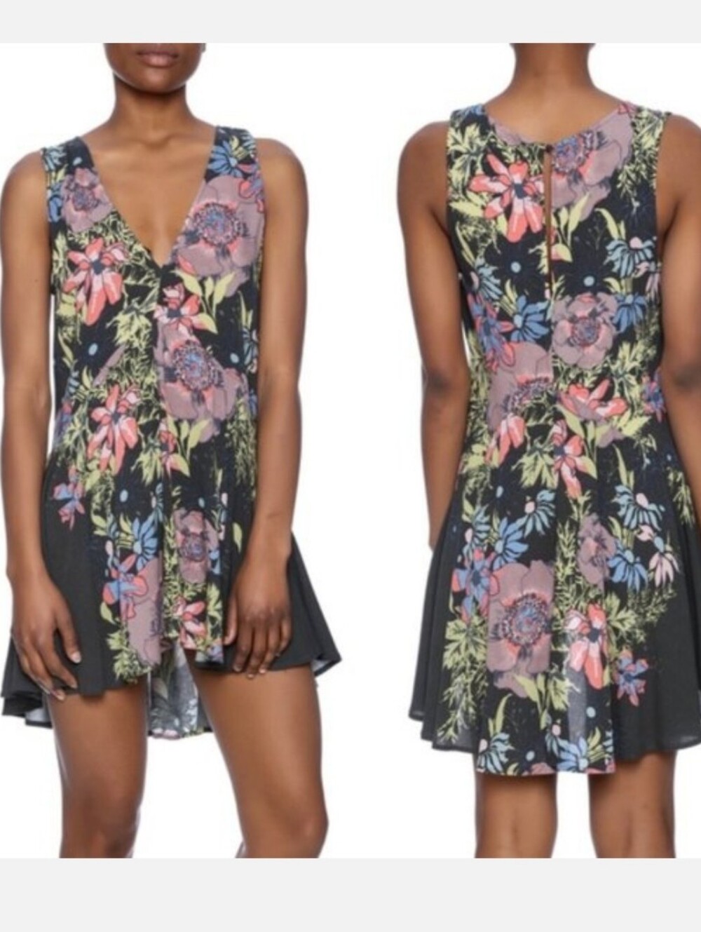 Free People Backyard Party Tunic Dress Tunic